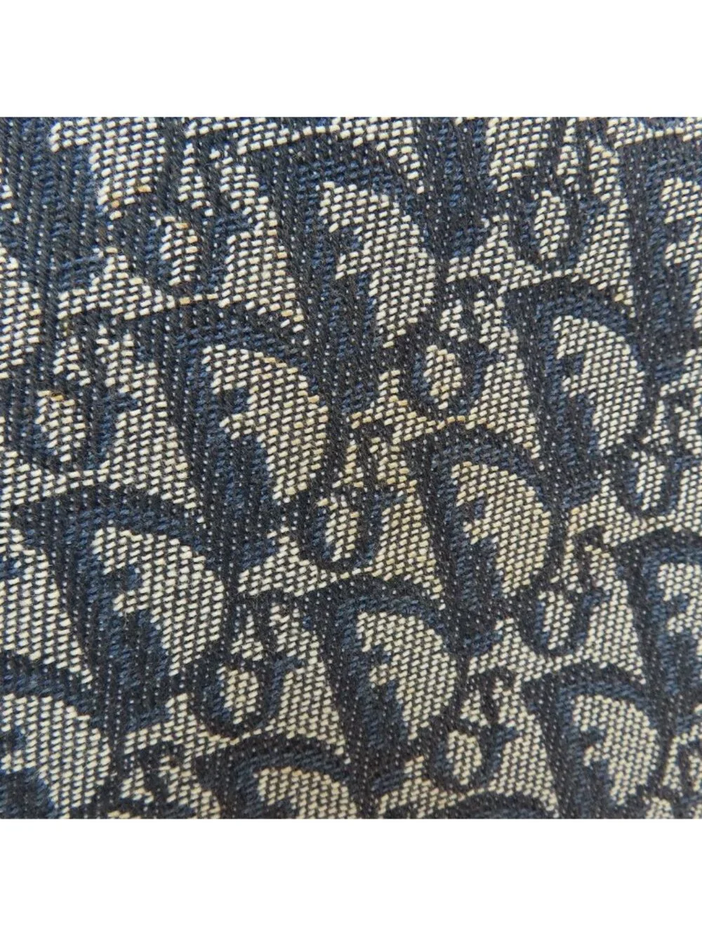 Dior Belt Tote Trotter Print Canvas Leather